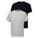 ABOUT YOU Tričko 'Lio Shirt'  sivá melírovaná / čierna