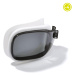 Korekčné sklá k plaveckým okuliarom Selfit veľkosť L -4 zahmlené