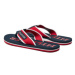 Tommy Hilfiger Žabky Patch Hilfiger Beach Sandal FM0FM05024 Červená