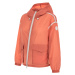 Bunda Woolrich Light Crinkle Hooded Jacket Coral Sand