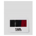 Ponožky Karl Lagerfeld K/Monogram Tranparent 2Pak Čierna