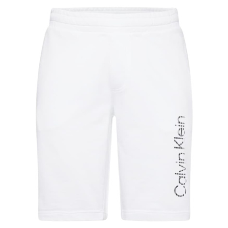 Calvin Klein Nohavice 'Degrade'  čierna / biela
