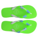 HAVAIANAS TOP VERANO II Dámske žabky, zelená, veľkosť 37/38