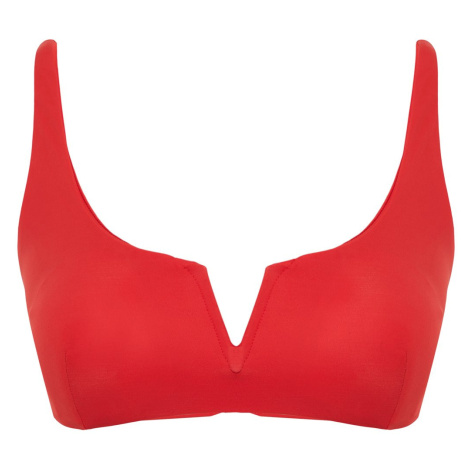 Trendyol Red Bralette Bikini Top