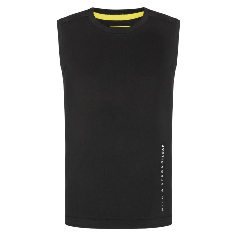 Boys' tank top LOAP BOOR Black