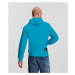 Mikina Karl Lagerfeld Jeans Klj Regular Zip-Up Hoody Carribean Sea