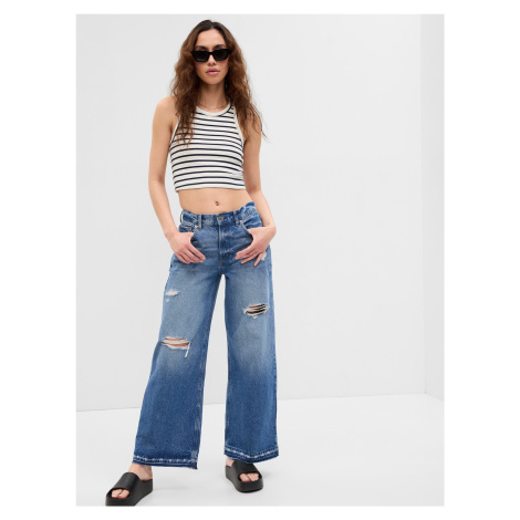 Dámske džínsy wide leg GAP