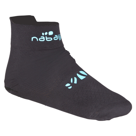 Plavecké ponožky Aquasocks čierne NABAIJI