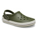 Kroksy (rekreačná obuv) CROCS Crocband Off Court Logo Clog army green