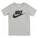 Nike Sportswear Tričko 'NIKE FUTURA S/S TEE'  sivá melírovaná