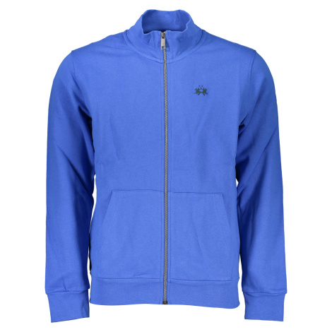 Pánska modrá mikina na zips La Martina