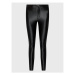 Glamorous Bavlnené nohavice YH2505 Čierna Slim Fit