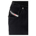 Džínsy Diesel D-Tail Jogg Sweat Jeans Čierna