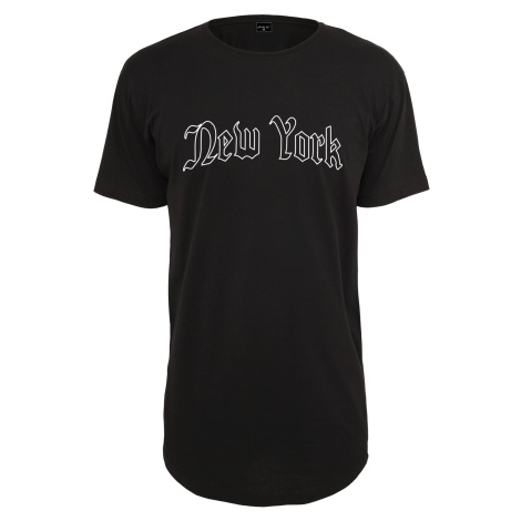 New York Wording T-Shirt Black