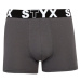 Children's boxers Styx sports rubber dark gray