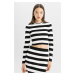 DEFACTO Cool Slim Fit Slim Cut Striped Crew Neck Knitwear Sweater