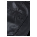 Nohavice Karl Lagerfeld Faux Leather Zip Pants Čierna