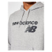 New Balance Mikina C C F Hoodie MT03910 Sivá Relaxed Fit