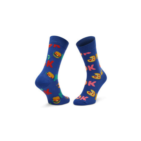 Happy Socks Ponožky Vysoké Unisex ITS01-6300 Modrá
