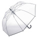 HAPPY RAIN GOLF Partnerský dáždnik, transparentná, veľkosť