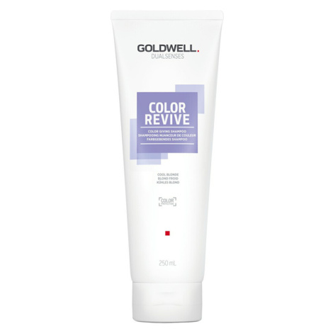 GOLDWELL Cool Blonde Dualsenses Color Revive Šampón na oživenie farby vlasov 250 ml