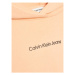 Calvin Klein Jeans Mikina Logo IG0IG01517 Oranžová Relaxed Fit