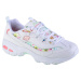 Biele sneakersy Skechers D'Lites-Blooming Fields 149794-WMLT