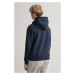 MIKINA GANT ARCHIVE SHIELD HOODIE EVENING BLUE