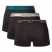 Pánske boxerky CALVIN KLEIN 3 PACK-LOW RISE TRUNK-B- BLACK, ASH, MEDITERRANEA WBS