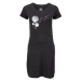 Northfinder RHONDAE Dámske tričkové šaty, čierna, veľkosť