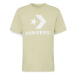 Converse Center Front Star Chevron Tee - Unisex - Tričko Converse - Zelené - 10018569-A42