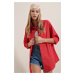 Bigdart 3900 Oversize Long Basic Shirt - Red