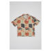 DEFACTO Baby Boy Open Collar Flame Poplin Patterned Short Sleeve Shirt