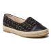 DeeZee Espadrilky WSS990-104 Čierna