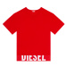 Tričko Diesel Uftee-Sport-Cropped-T-Shirt T- Racing Red