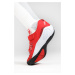 Detská futsalová obuv Ginka 500 červeno-čierna
