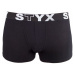 Children's boxers Styx sports rubber black (GJ960)