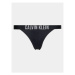 Calvin Klein Swimwear Spodný diel bikín Brazilian KW0KW01984 Čierna