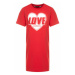 LOVE MOSCHINO Každodenné šaty W584714E 2124 Červená Regular Fit
