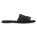 Calvin Klein Šľapky Flat Slide Latt HW0HW02143 Čierna