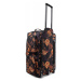 Béžovo-čierna cestovná taška na kolieskach &quot;Comfort&quot; - veľ. L, XL, XXL