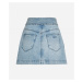 Sukňa Karl Lagerfeld Klxav Denim Skirt Lght Bl Dnm