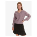 Light purple women's sweater TOP SECRET - Women