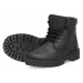 Vasky Farm Low Black - Dámske kožené členkové topánky čierne, ručná výroba jesenné / zimné topán