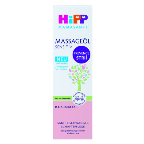 HiPP Mamasanft Olej masážny na strie 100 ml