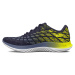 UNDER ARMOUR-UA FLOW Velociti Wind 2 steel/yellow ray/aurora purple Šedá