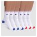 CREW SOCKS CHAMPION PERFORMANCE 6x - 6 pairs of sports socks with Champion logo - white - red - 