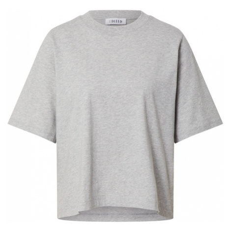 EDITED Oversize tričko 'Nola'  sivá melírovaná