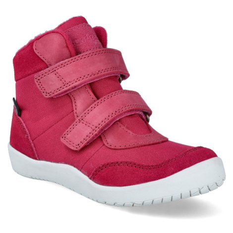 Barefoot členková obuv s membránou Bundgaard - Birk tex Dark pink WS