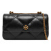 Tory Burch Kabelka Mini Kira Diamond Quilt Flap Bag 154710 Čierna